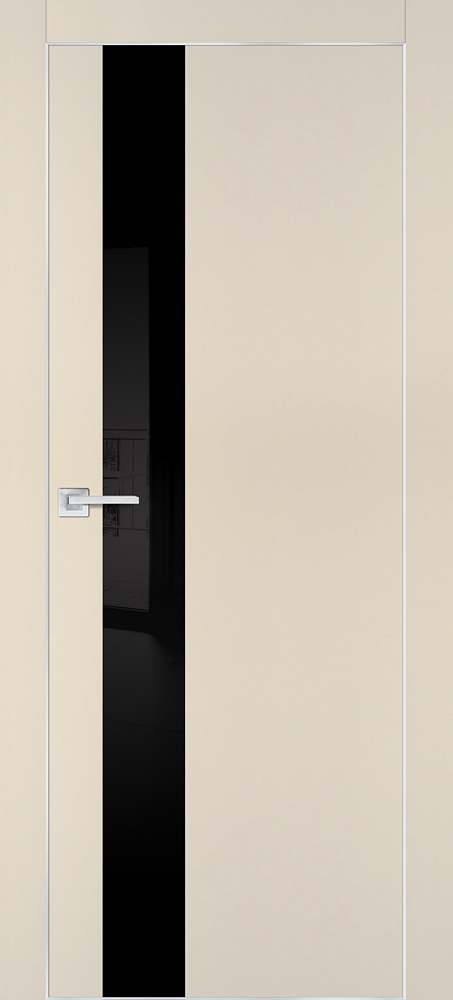 Фото Межкомнатная дверь PX-10  AL кромка с 4-х ст. Бежевый матовый