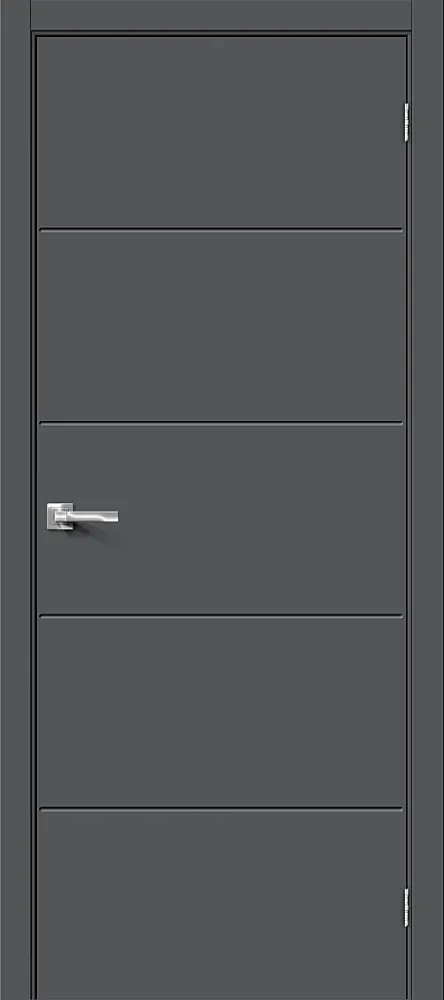 Фото Межкомнатная дверь Граффити-2.Д.П Stormy Silk BR5515